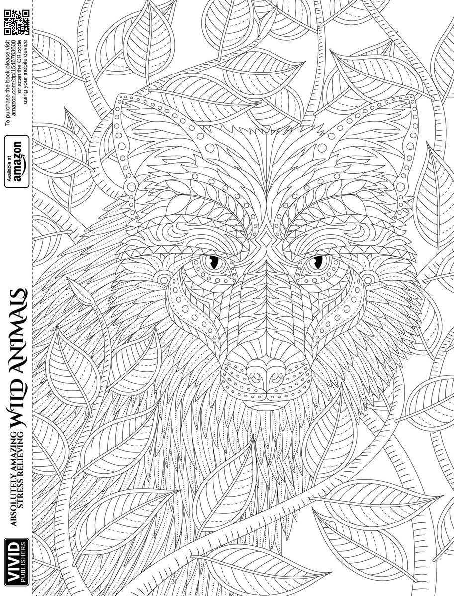 VividPublishers's tweet photo. 'Red fox & vines' 🦊- Download the FREE adult coloring page at https://t.co/6NLsTXmEO8 🆓
#vividpublishers #adultcoloring #coloringforadults https://t.co/SmrmpRg6DG