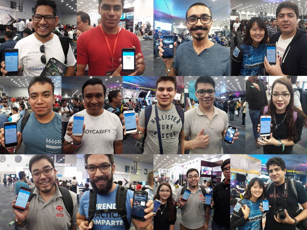 bitcuners's tweet photo. En vivo desde el @campuspartymex regalando @Dashpay cc: @ComunidadDash #FirstDashWallet #PrimerosDASH https://t.co/W2B1iuHUNL