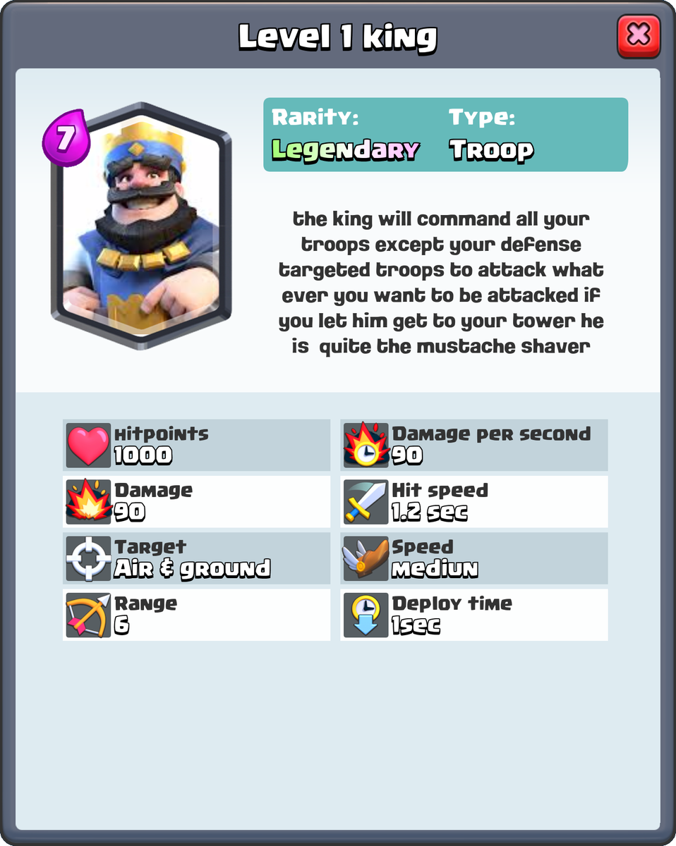 ian_savage126's tweet photo. This card has to be added to clash royale
#MadeMyOwnLegendary https://t.co/4S4MccbwXf