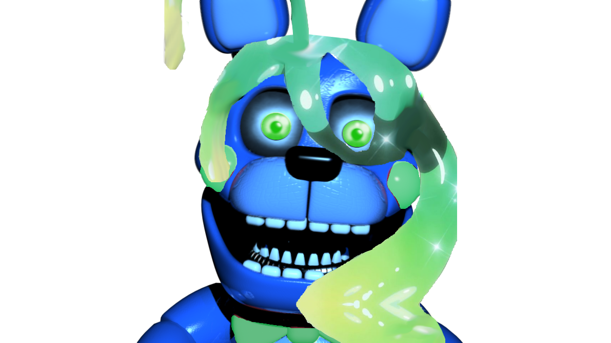 Bon_Bon42's tweet photo. Hey guys! I'm Slime Bon! The slime bunny! My best buddy is @Funtime_Faz!! And my adorable slimy girlfriend is @Suu_slime2 !! https://t.co/X72Do4fFZ0