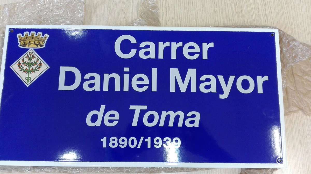 Orgullosa que el meu poble, Xerta, dediqui un carrer a Daniel Mayor, alcalde republicà afusellat pel franquisme. Memòria i reparació!