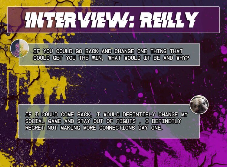 ParallelBB's tweet photo. Welcome Reilly (@r123kk777777777). Let's take a few moments to see what they have to say about their journey through parallel universes. https://t.co/f2gEcnSCsW