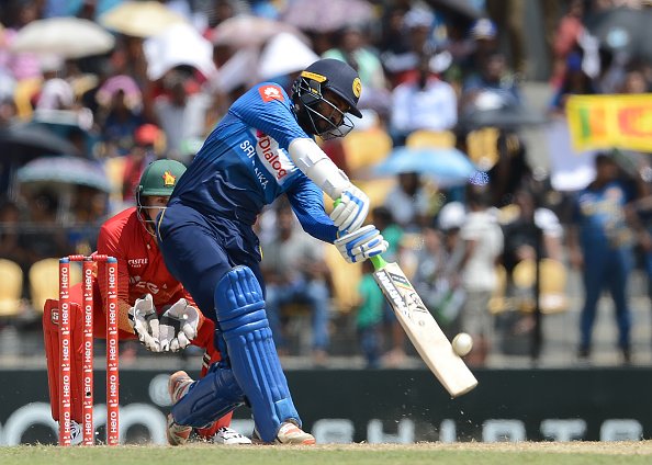 ICC's tweet photo. In the 4th ODI in Hambantota, Sri Lanka have set Zimbabwe a victory total of 301!

Follow the match ➡️  https://t.co/qyEmGom8EU #SLvZim https://t.co/s9pPKGq6Cq