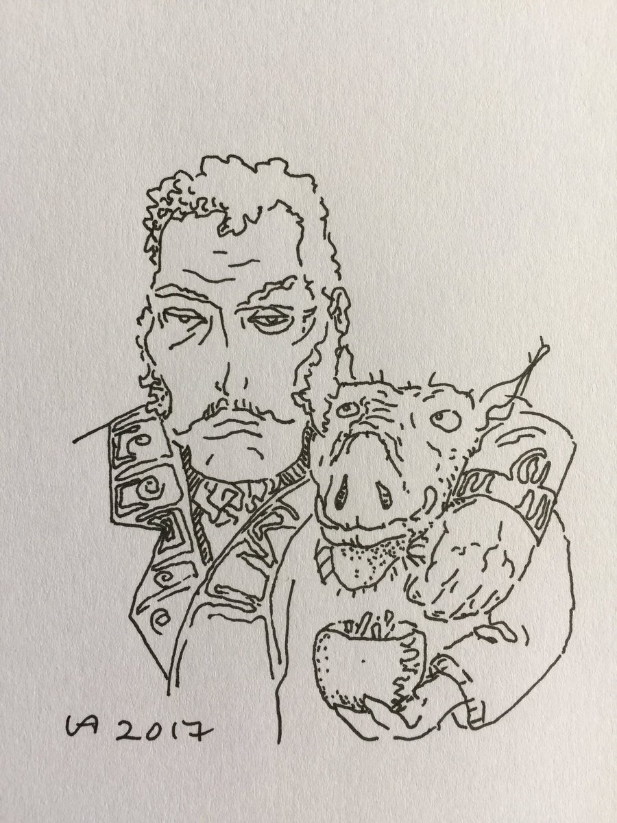 UlfKarlstad's tweet image. #scribble #pigfriend