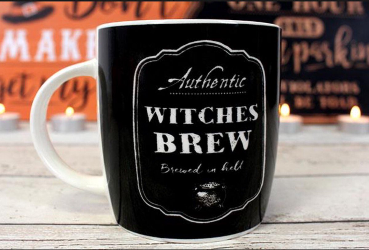 EzyGifts's tweet photo. Witches Brew Mug £6.99 
Free delivery 📦 https://t.co/gBK37WZ74f
