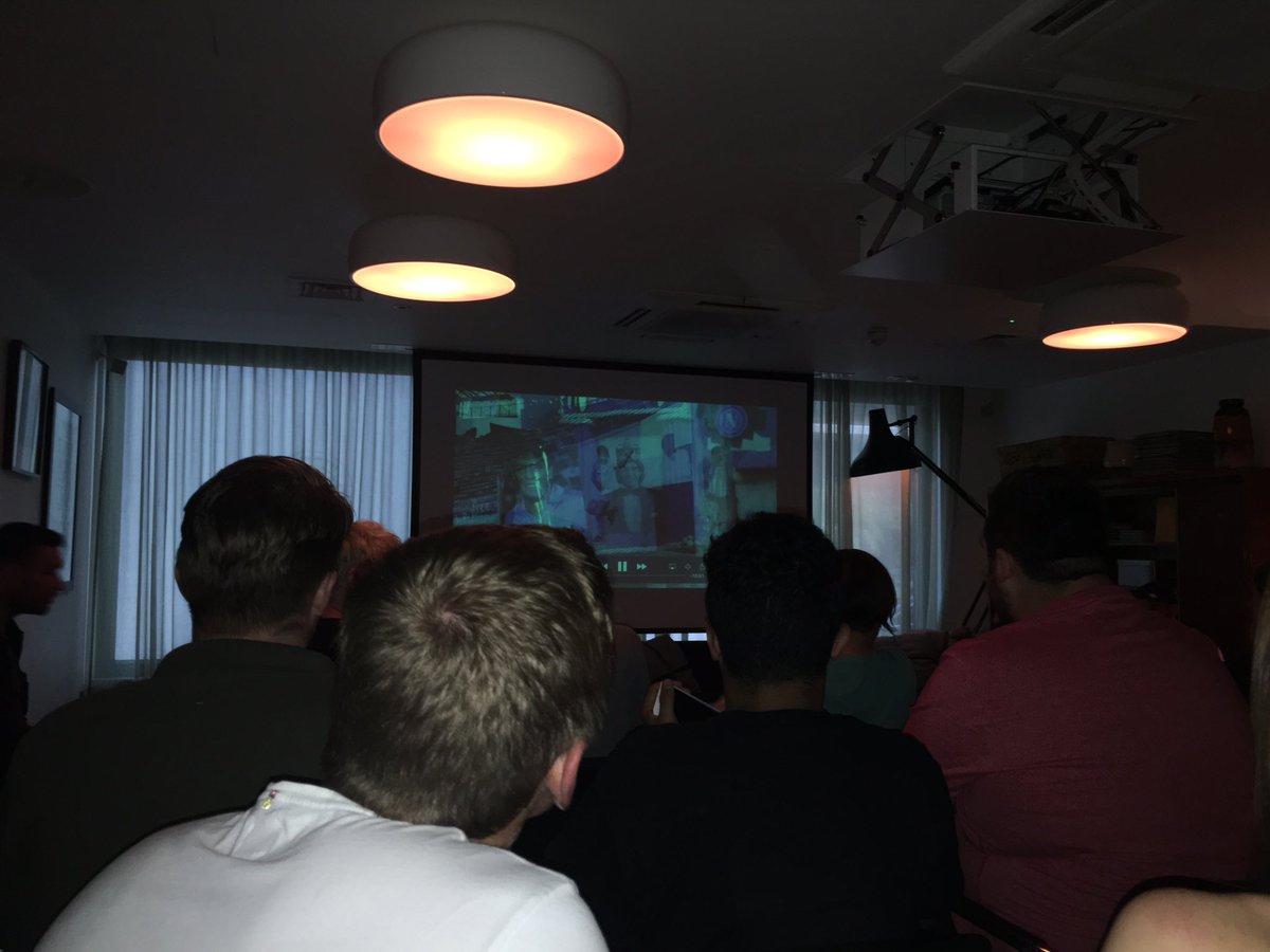 davey_DL's tweet photo. Great short film from @Copa90 at the @MundialMag Issue 10 launch last night. #findingdiego #Maradona π΅π¦π·π½ despite the technical hitch π¬ https://t.co/n2p8szZ3kJ