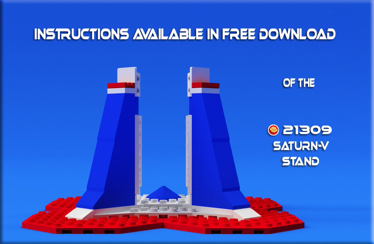 lego saturn v stand