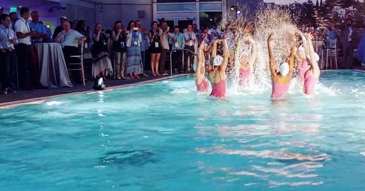 Making a splash <a href="/AquabatixUSA/">Aquabatix USA</a> performing <a href="/Ticketmaster/">Ticketmaster</a> summit #LA in June <a href="/Loews_Hotels/">Loews Hotels</a> #Hollywood