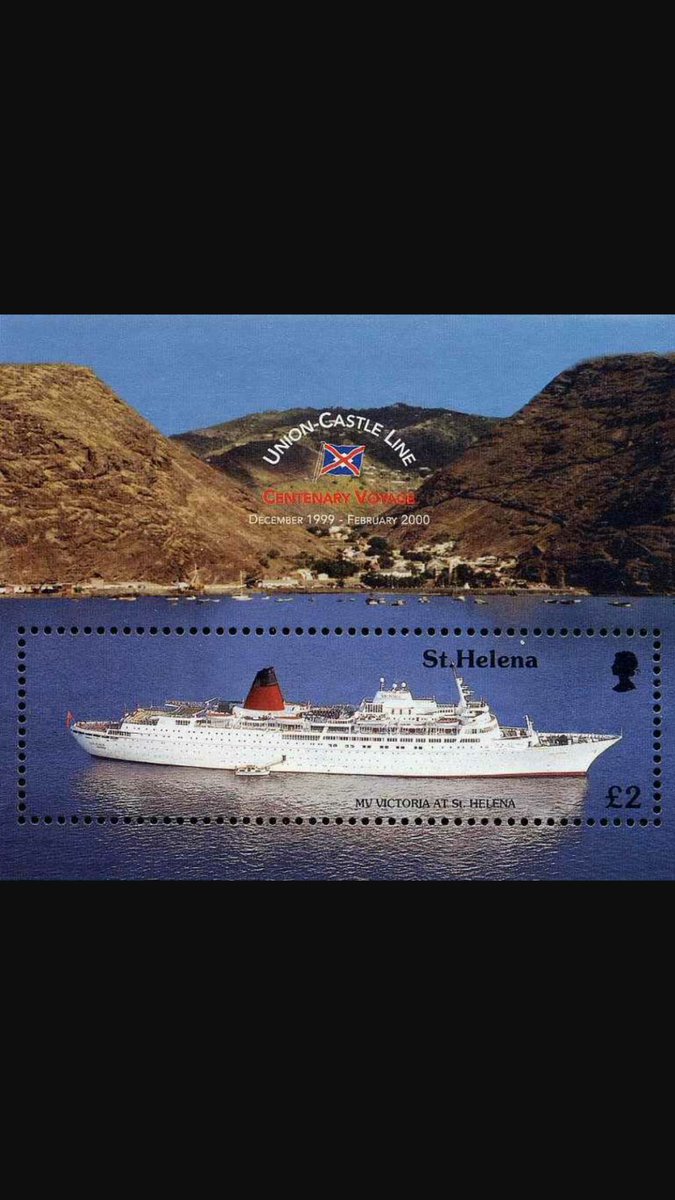 HelenBarn8888's tweet photo. @GillianSaieva Saw this #UnionCastleLine picture showing our visit to 'St.Helena' ! What an amazing 3 months we had ! Hope you ok ! πβΊπ Xxx https://t.co/WWaPvyQtxm
