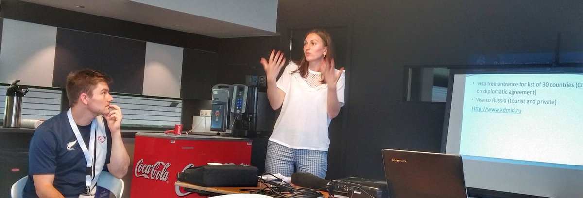 FansEmbassies's tweet photo. #EFFC2017 Fans' Embassies meeting. EURO2016 report is out. Elena from @fansembrussia presents info on #WC2018 https://t.co/cJsq8lKFEc