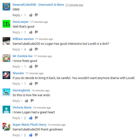 Yogama_edh's tweet photo. OMFG, I knew Logan had a kind heart to help out! Let's hope this channel comes back! @GameCubeDude100 #comradeforlife https://t.co/OJguiPBmHK