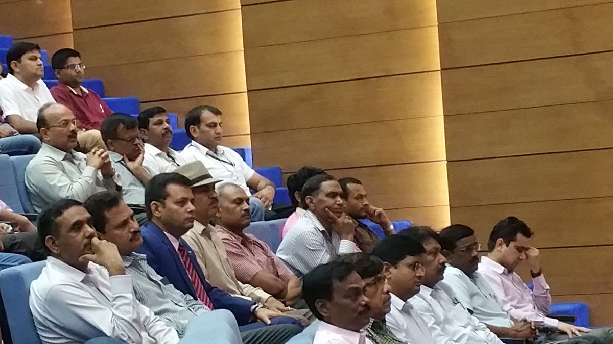 DG_PIB's tweet image. Images from #GSTMasterClasses 3 by Revenue Secy @adhia03 at #NationalMediaCentre