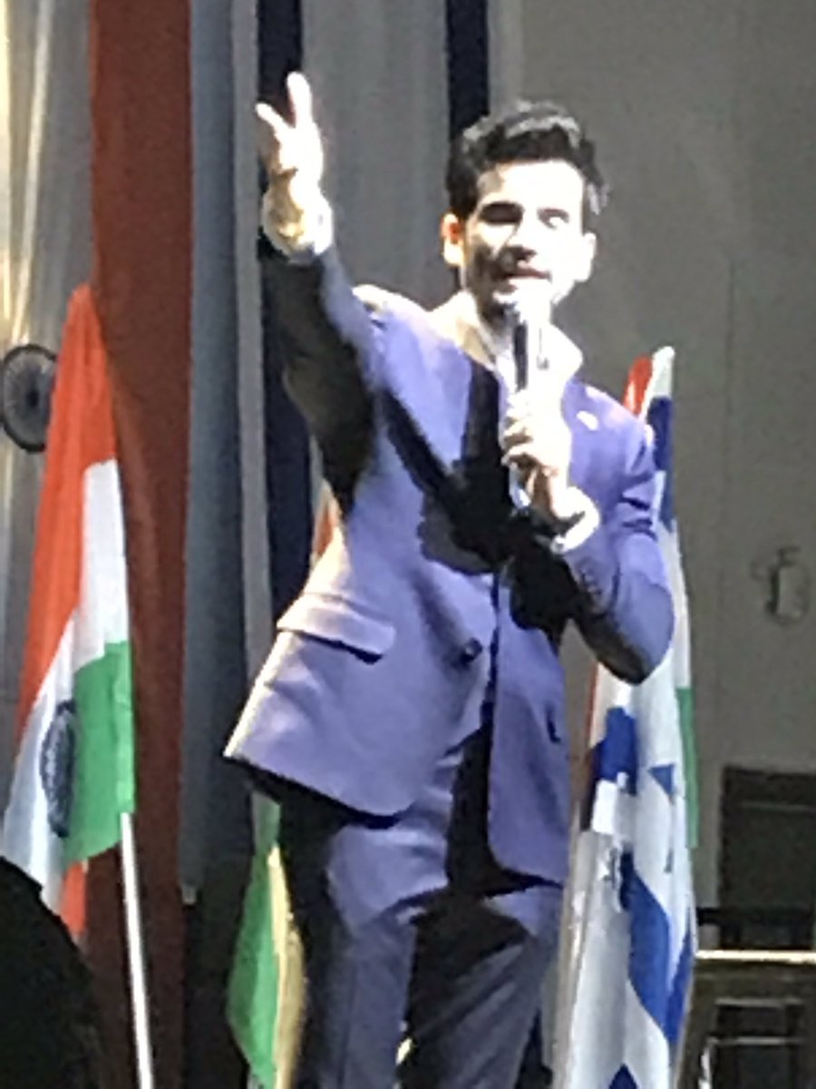 TackerPedia's tweet photo. Pictures of @karantacker hosting the event #IndiaIsraelfriendship in Israel! #TackerInIsrael (1) https://t.co/IhV3T0MT4A