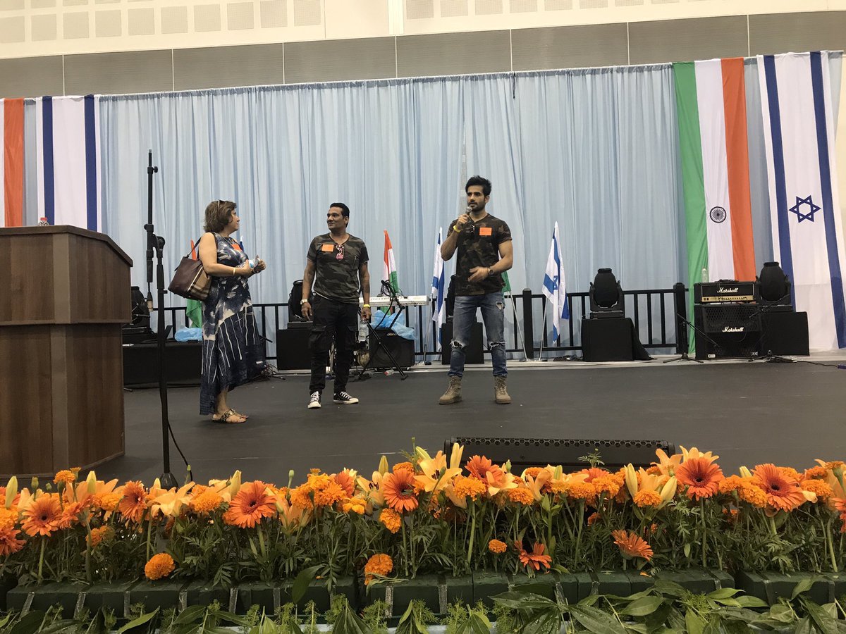 TackerPedia's tweet photo. Pictures of @karantacker hosting the event #IndiaIsraelfriendship in Israel! #TackerInIsrael (2) https://t.co/eouyIRqep8