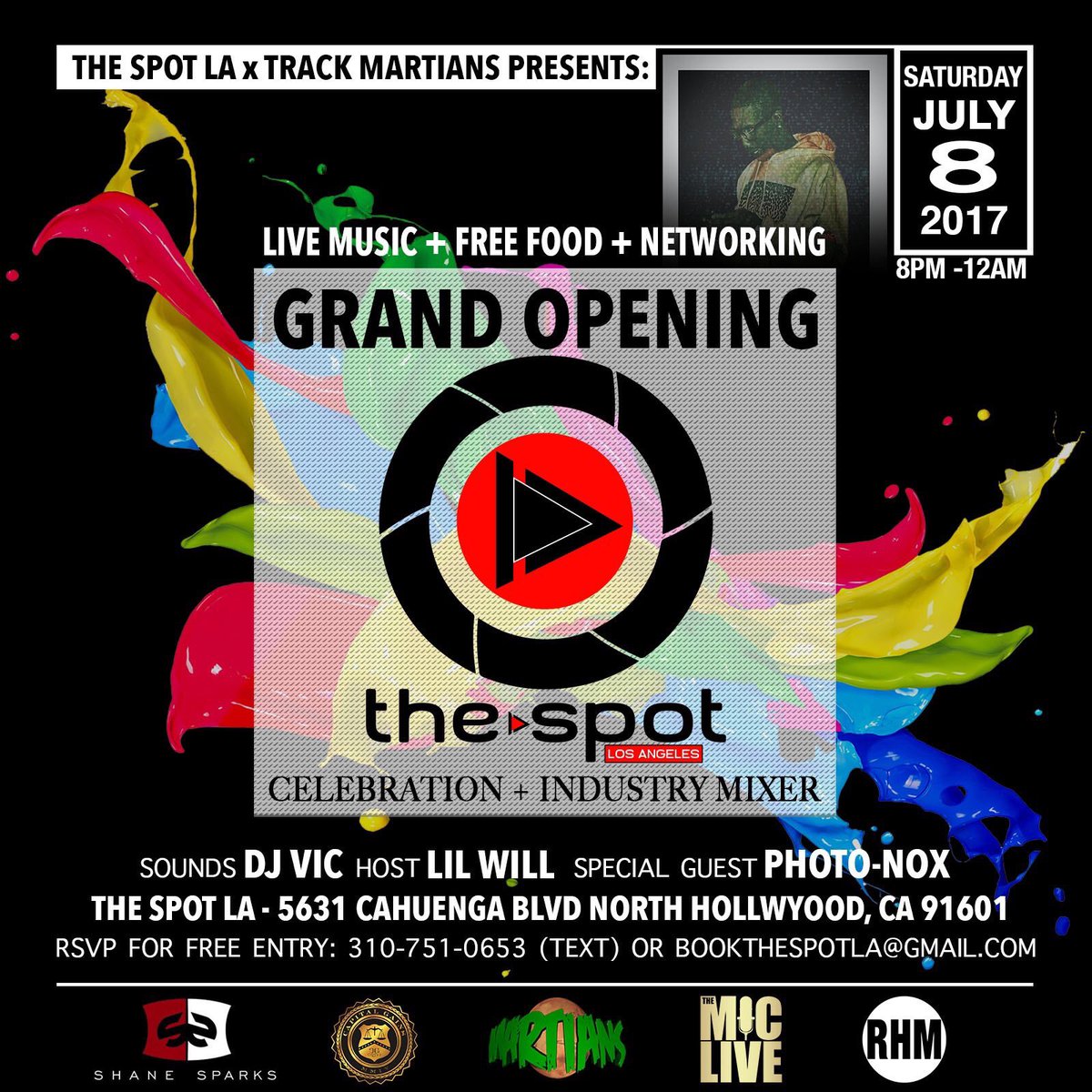 kayla_harmon101's tweet photo. 🚨🚨 GRAND OPENING 🚨🚨
Who's going out to the grand opening of @BookTheSpotLAs new location! 
•Live Performances• Food• Networking• https://t.co/sPWhwAGRgj