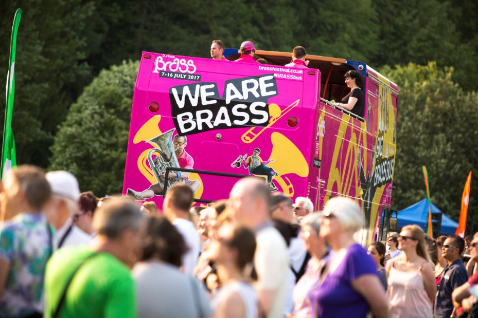 DurhamBRASS's tweet photo. #DontMiss our #BRASSBus at the 133rd #DurhamMinersGala today! Bringing you the best BRASStastic music #DurhamBRASS has to offer! https://t.co/SL4FCvoOnY