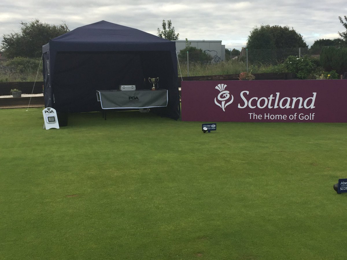 PGAScotland's tweet photo. Ready to rock on the first tee @Barassie_KBGC @AAMScottishOpen #playwellguys https://t.co/WuZmEIWRVz
