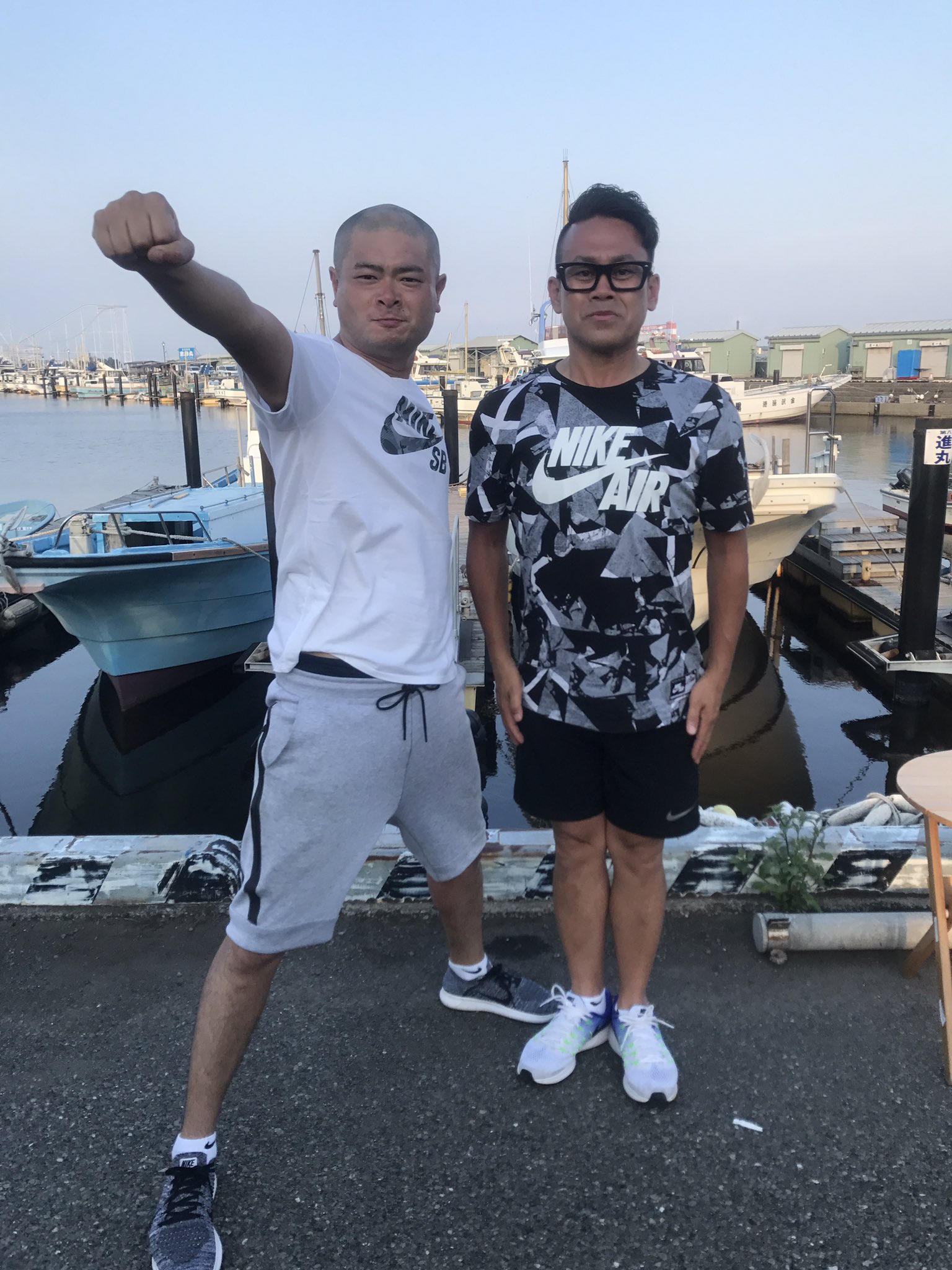 טוויטר あばれる君 בטוויטר 昨日は 宮川大輔さんと海上でロケっす 最高の天気と雰囲気でした T Co N7xfmez41y