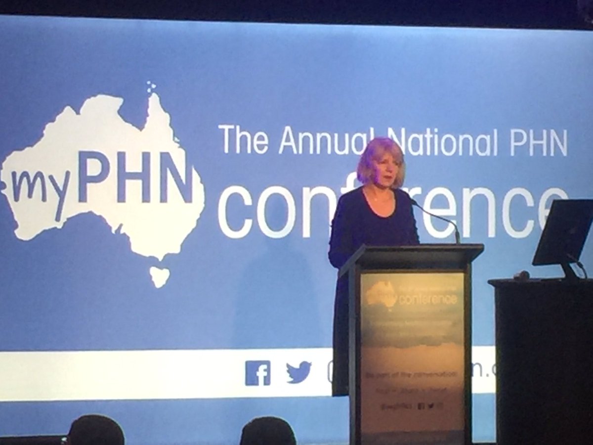 Fascinating session with @CMorgan265 about eating disorders treatment and support, and the future through PHNs. #myPHN17