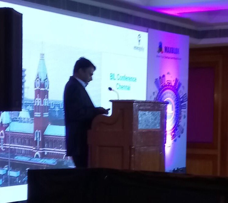 Pleasure to be a speaker at #bilchennai17 #smartcitychennai17 #chennai Thnx <a href="/gmattel/">Gopi Mattel</a> <a href="/founding/">Founder Institute</a> <a href="/energyly/">Energyly</a>
