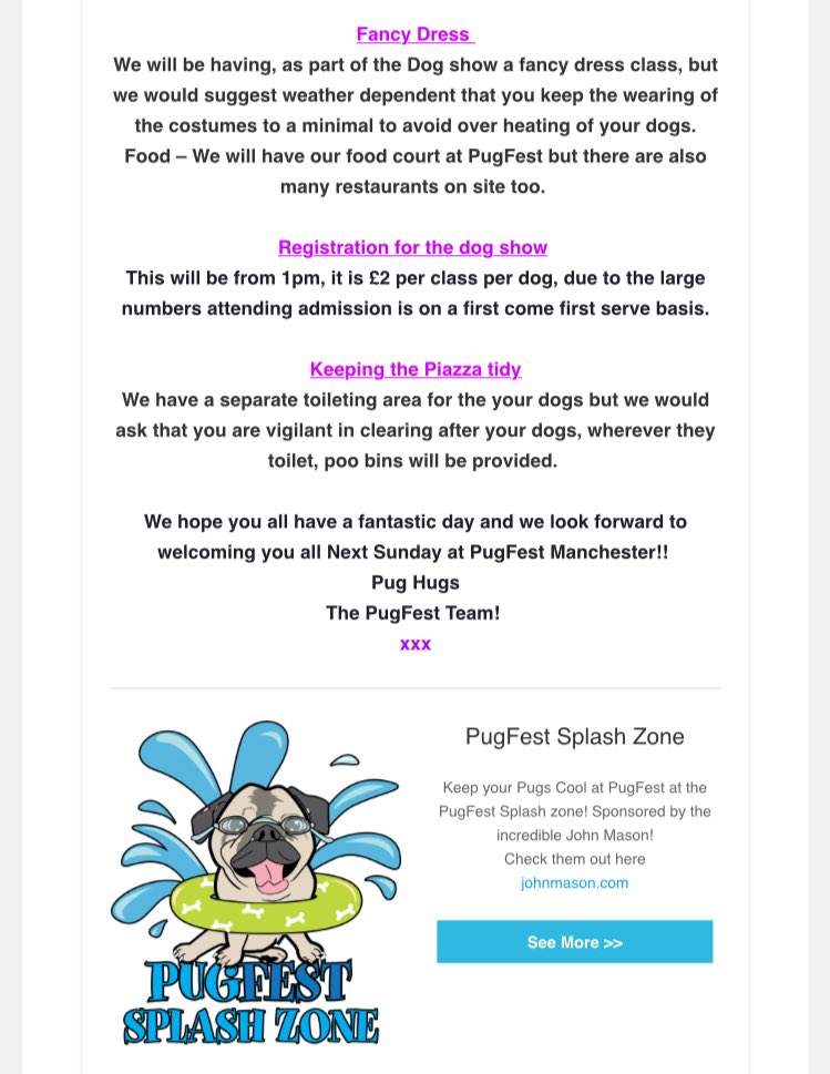 Pug_fest's tweet photo. PugFest Manchester all the info you need! #pugfest #pugfestmanchester https://t.co/nMAFsHvWEE
