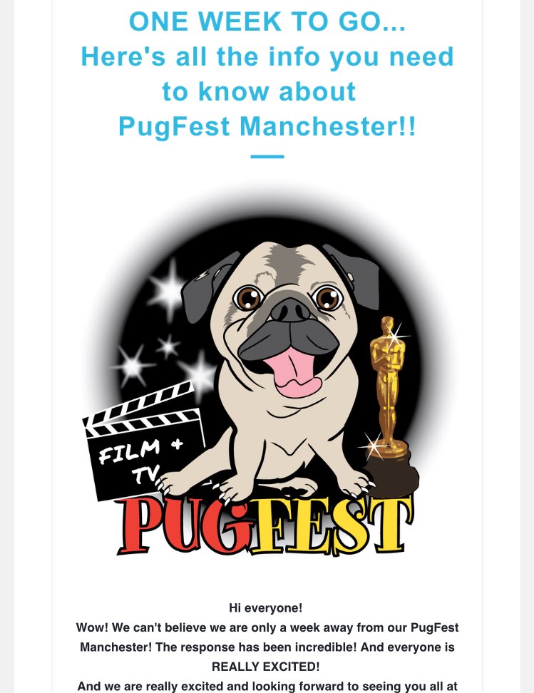 Pug_fest's tweet photo. PugFest Manchester all the info you need! #pugfest #pugfestmanchester https://t.co/nMAFsHvWEE