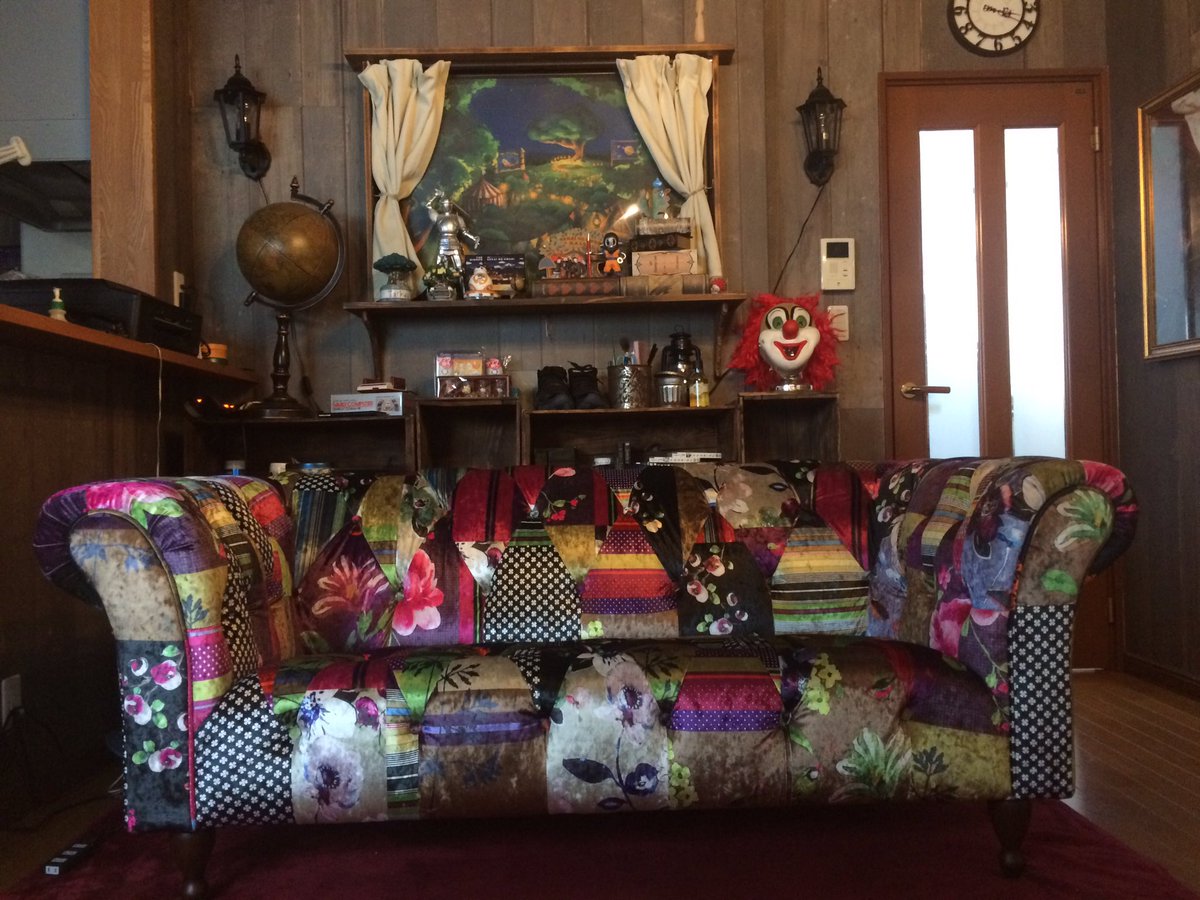 ট ইট র どん セカオワポケ宇多田go井上尚弥 セカオワハウス化計画その14 黒いソファーは猫の爪研ぎにされ崩壊したので セカオワソファー もどき買ってもうた セカオワソファーの１０分の1の値段さらに限定割引中だったからしかたない 送料無料 柄が