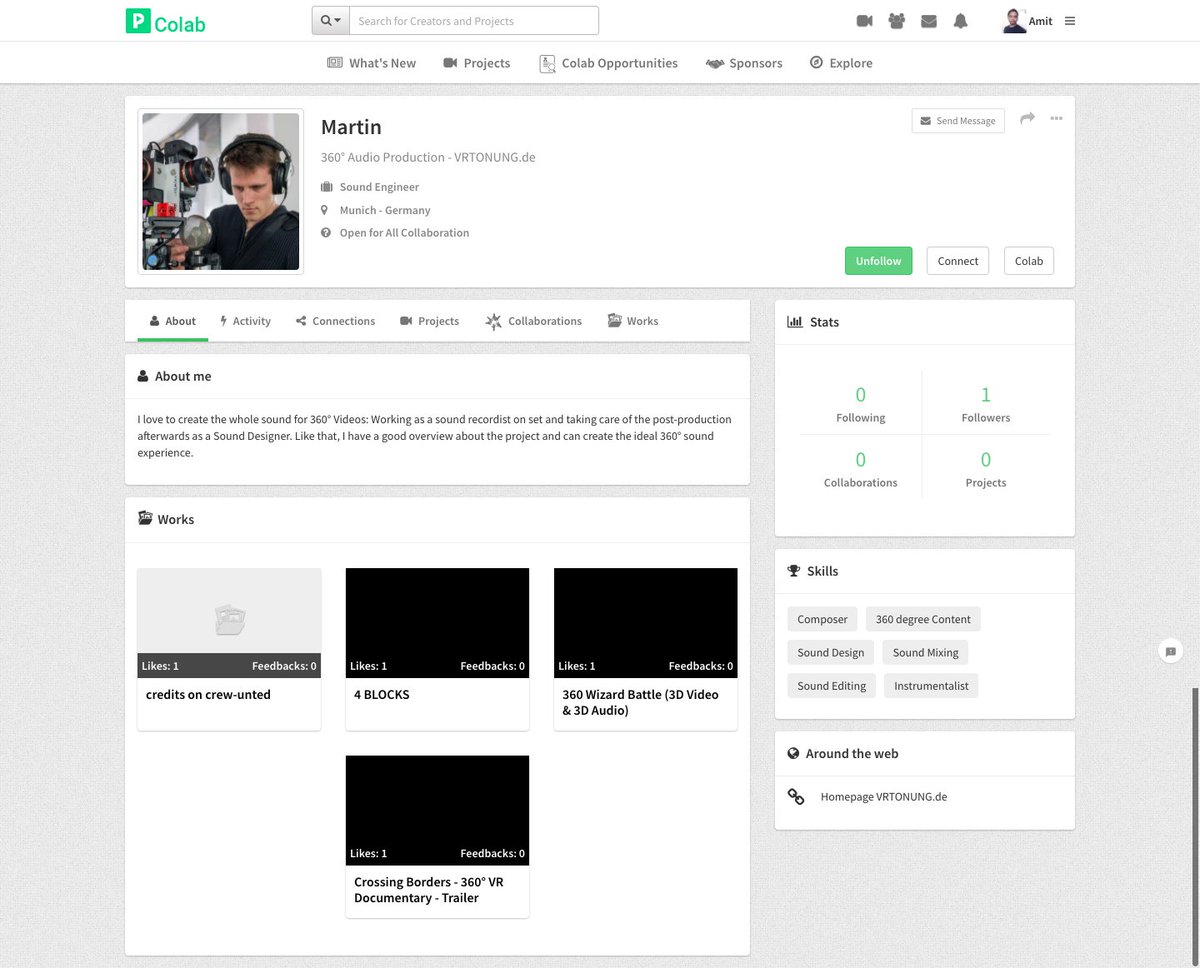 PipecastNetwork's tweet photo. Are you looking to build network to create/collaborate in VR/360 video projects ?
Join COLAB -  https://t.co/xZJfwROfJn https://t.co/fwhA7EvQCc