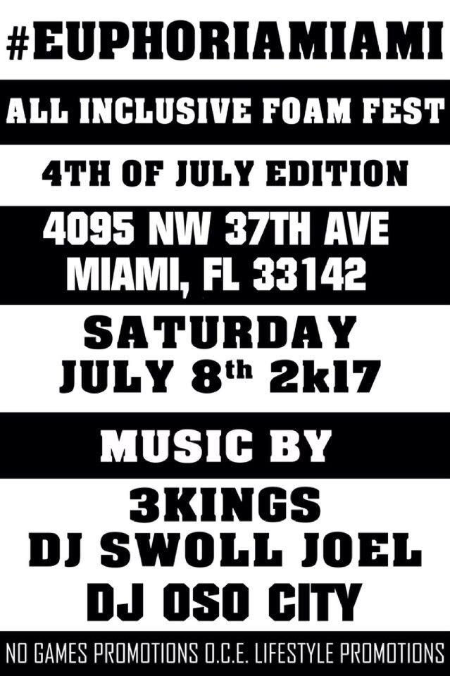 x_inggy's tweet photo. Saturday July 8 #EuphoriaMiami Miami's Biggest All You Can Drink Foam Party👙💦🍹
6PM-1AM⌚️
4095 NW 37th Ave, Miami, FL📍https://t.co/u6I1GzftPD https://t.co/WJ3yn5lnjd