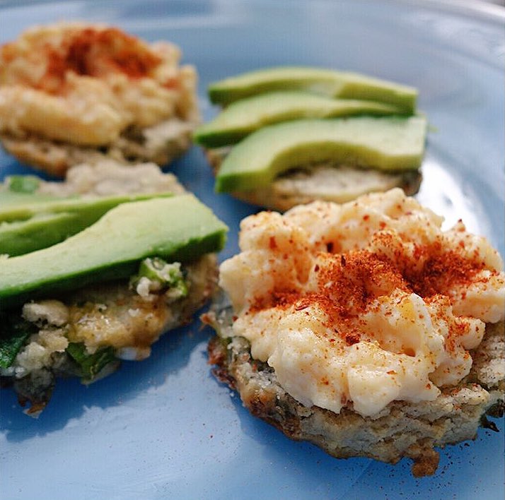 FigandBloom's tweet photo. #Glutenfree scones with kale pesto, eggs &amp; avocado. Head to our Instagram feed for this recipe &amp; more https://t.co/S1wNFbvoDZ #healthyeating https://t.co/ND9hMCGWBn
