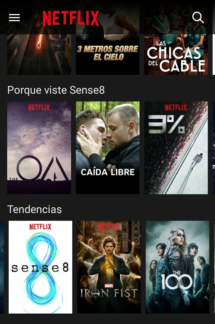 col_cluster's tweet photo. #Sense8 sigue siendo tendencia en @NetflixLAT (Colombia). https://t.co/EhPixK0ZN6