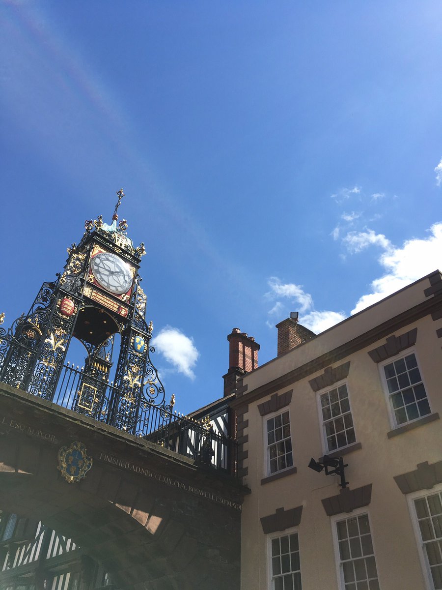 bengalboybell's tweet photo. #Chester on a sunny day. #chesterrocks @ladysazzle42 @ChesterChron @ShitChester https://t.co/txvC6Bzxb8