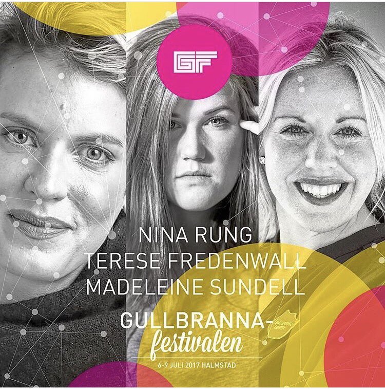 MadSundell's tweet photo. Mycket om övergrepp på festival nu! Drar med @Fredenwall o #NinaRung fr. #almedalen t.   @gullbrannafest för o snacka #aldrig #nollvision https://t.co/8LT3w2Q9d7