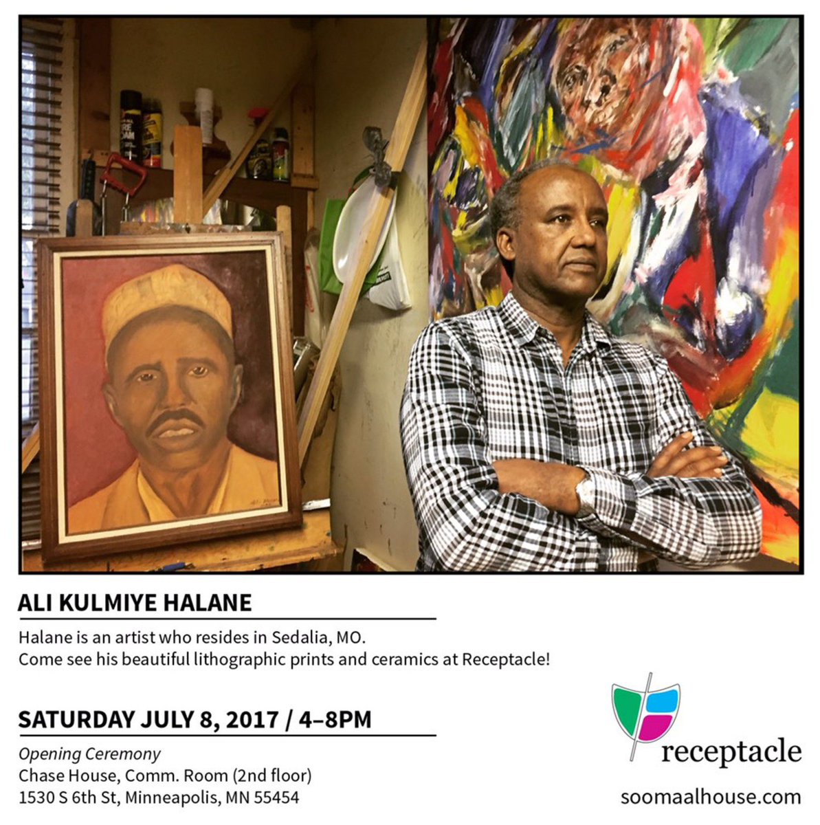 AbdisalamAato's tweet photo. If U LOVE #Somalia u must love #SomaliArt,U want peace& Reconciliation?
Art can help,Go 2 #receptacle2017
@kaamilh @alihalane55 @famo_musa https://t.co/CGwltOoE10