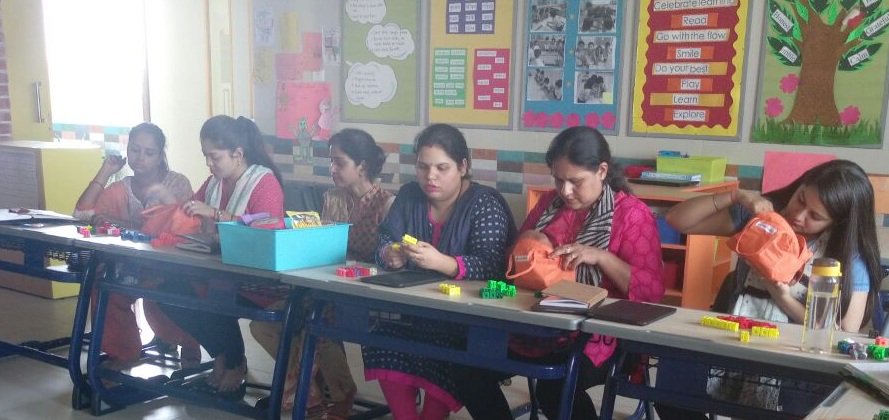 ulearntoday's tweet photo. A #workshop on 'Effective Use of Math Manipulatives' being conducted by Learn Today at Shail Global School, Greater Faridabad. https://t.co/3CVZbX3uT6