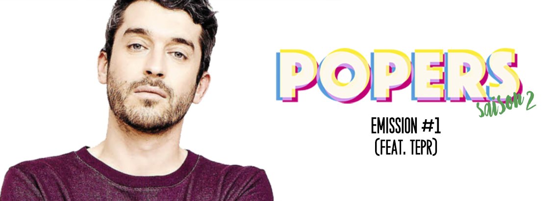 RadioPopers's tweet photo. A 19h, retrouvez sur @campusparis le S02E01 de #POPERS. Ce soir on reçoit l'artiste electro @TEPR pour une émission de feu !! 🔥 https://t.co/V7YiEDTIjD