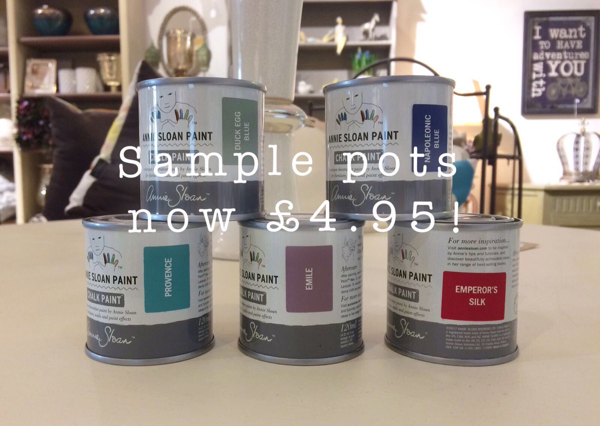 Annie Sloan Chalk Paint Mini Project Pots bigger size cheaper price WOW!