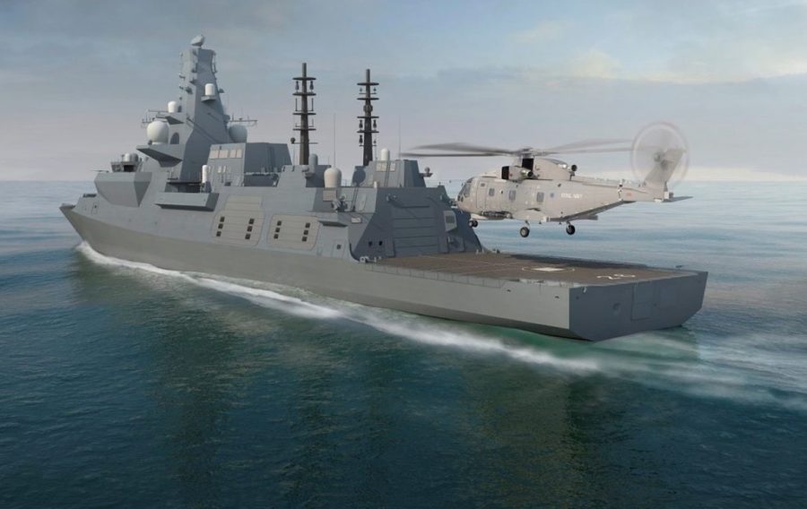 DefenceOnline's tweet photo. #Fallon confirms £3.7Bn contract for @RoyalNavy #Type26Frigates for @BAESystemsplc https://t.co/rU3MtuRZnA https://t.co/dTyKPqxLdo