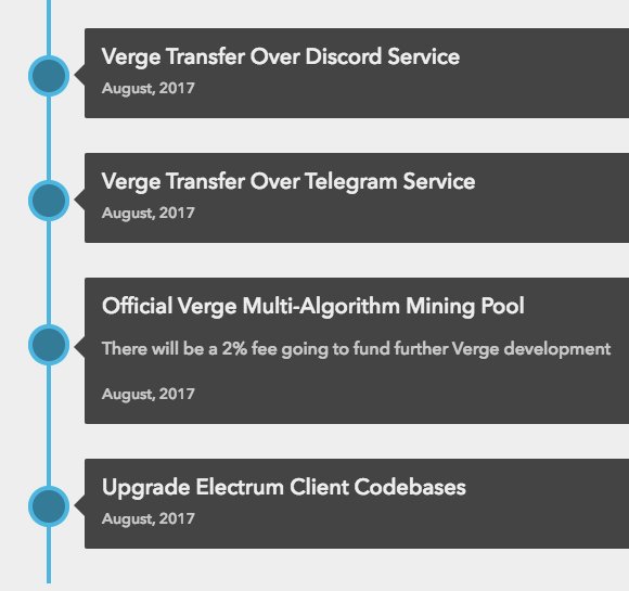 andreasstroem's tweet photo. $XVG fully updated roadmap for August. Verge is an ever evolving anon cryptocurrency where development never stops. #privacy #btc #crypto https://t.co/4WOQ03tRuQ