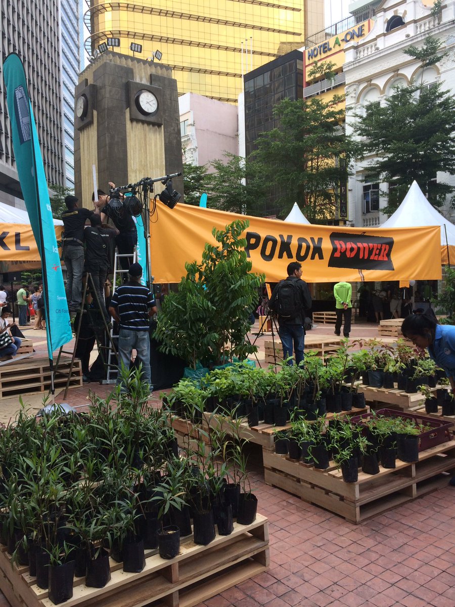 Near Medan Pasar? Come get your free tree at #PokokPower!