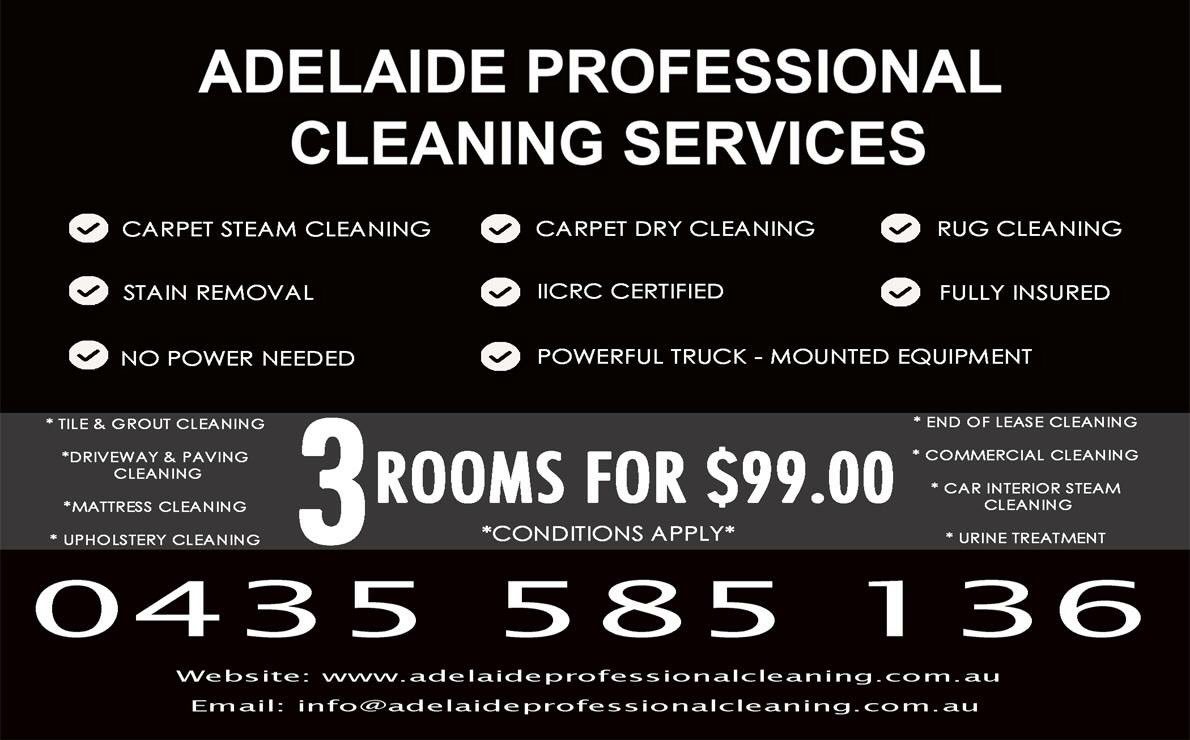 APCS01's tweet photo. Adelaide Professional Cleaning Services #APCS01 #adelaide #adelaideprofessionalcarpetcleaning #steamcleaning #dynamicresults #callustoday https://t.co/IKGUZ8NvPK