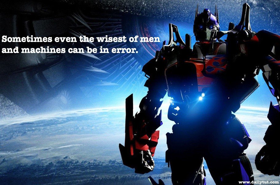 SuccesslifeSam's tweet photo. #successlife #week27 #transformers
Sometimes even the #wisest self can be in #error

#quote 
#positivevibes #motivation 
#lifeisgood #bemore https://t.co/xN5B9q2skQ
