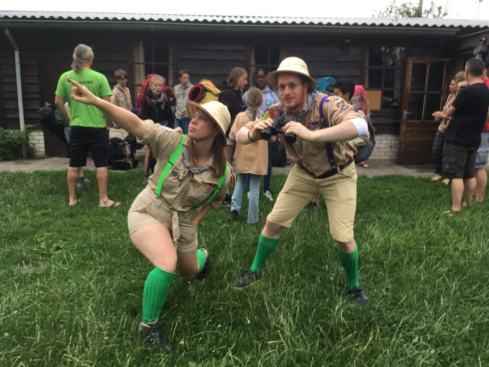 scouting_kdg's tweet photo. En daar gaan ze. Op weg naar onbekend terrein en mooie herinneringen. Veel plezier! https://t.co/cZv5CEMyN1