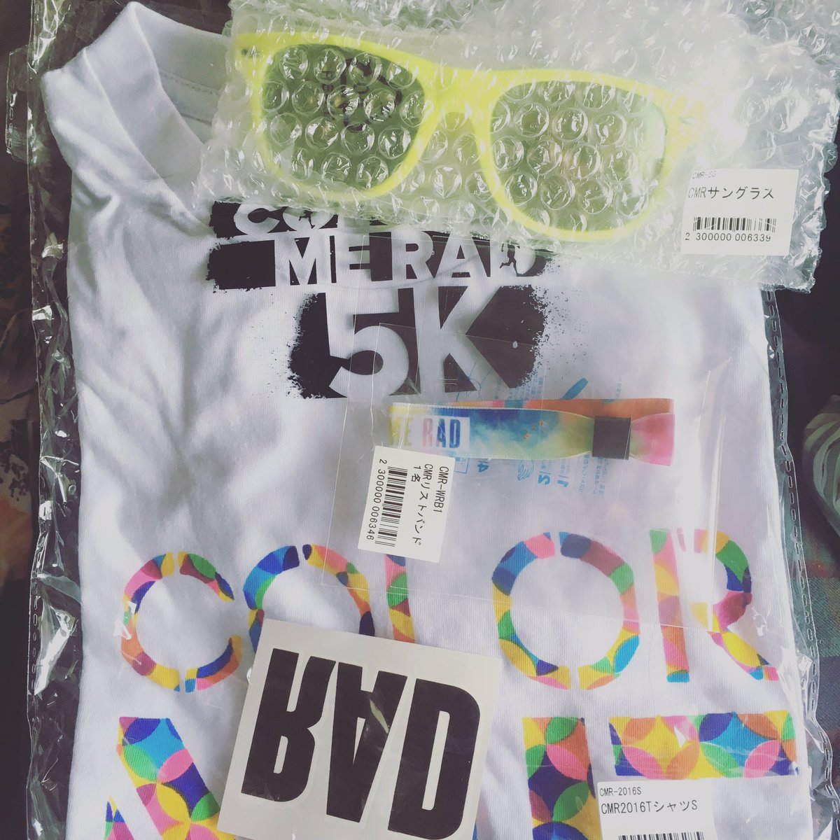 wangyuetong's tweet image. I believe this's a only leisure on the focus of text month.#colormeradtokyo #colormerad #colormerad2017 #味の素スタジアム