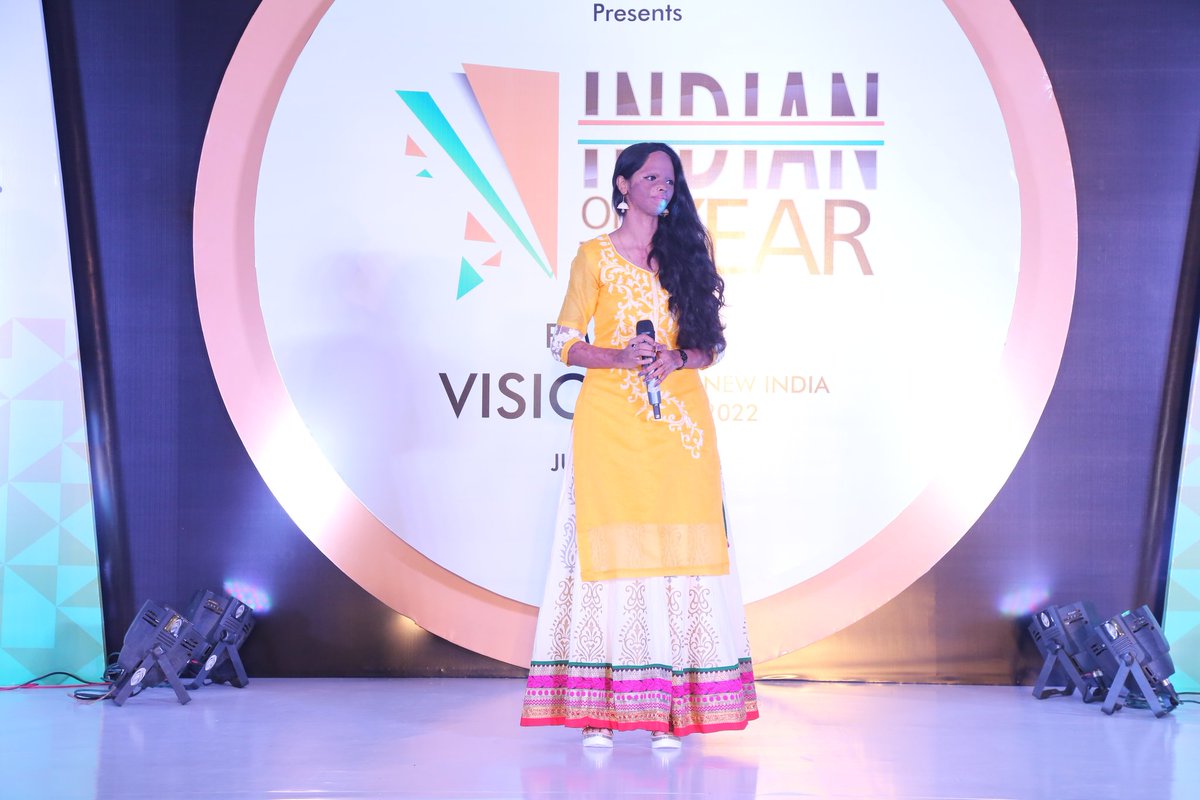 BrandsAcademyIn's tweet photo. Laxmi Agarwal is a brave acid attack survivor and director of Chhanv Foundation.#indianoftheyear #brandsacademy #laxmiagarwal https://t.co/84Jt9NjEnH