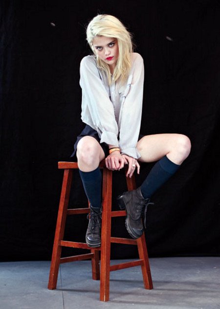 **Happy 25th Birthday Sky Ferreira** [by Roger Kisby during SXSW 2013 in Texas] 