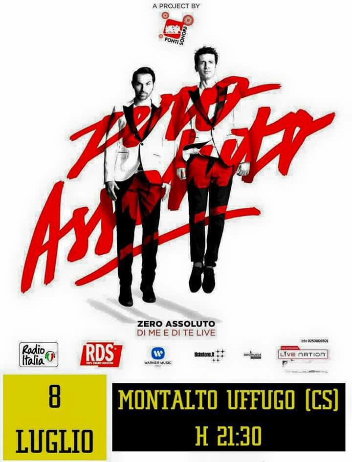 zafanpageoff's tweet photo. Questa sera gli zero assoluto vi aspettano a Montalto Uffugo (Cs) • Piazza N.Conacco • 🎤🎤❤️ #zerolive2017 https://t.co/Lms2wq9rmc