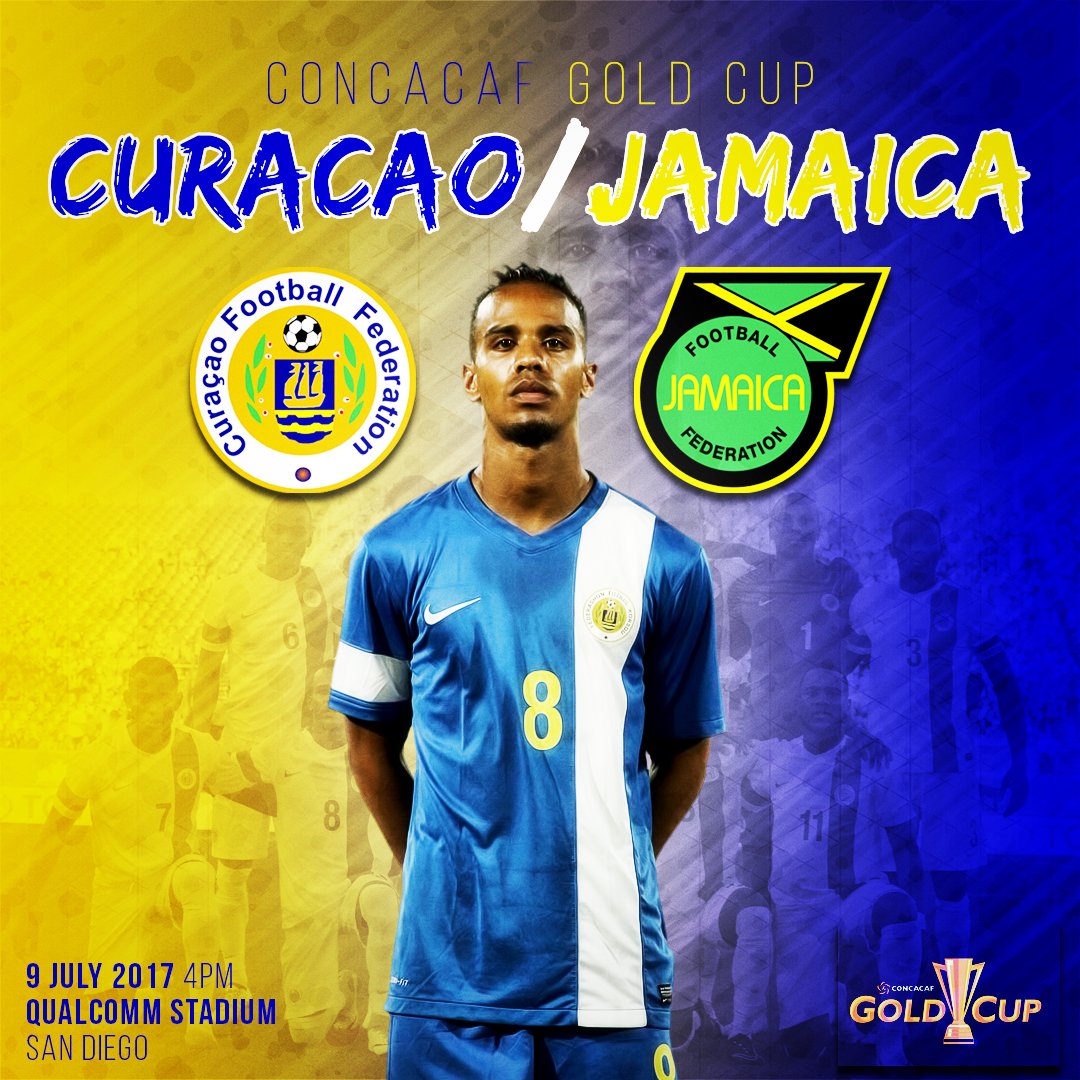 jarantonia's tweet photo. It’s on! 🇨🇼 🇯🇲 #GoldCup https://t.co/zeWBAA5k8R