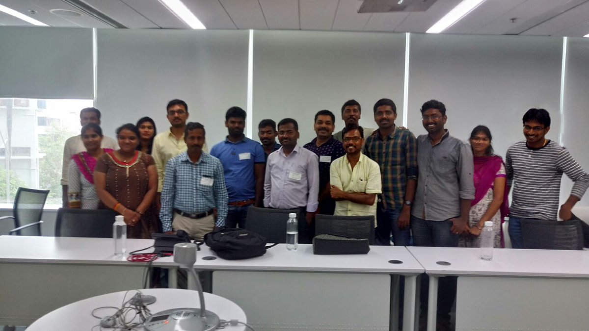 imhariharanr's tweet photo. Thanks to all who attended the CSSUG meet. I hope you liked my session. Thanks to @madhivanan2001  and @sqlarticles #CSSUG https://t.co/MIn9LIQdFz