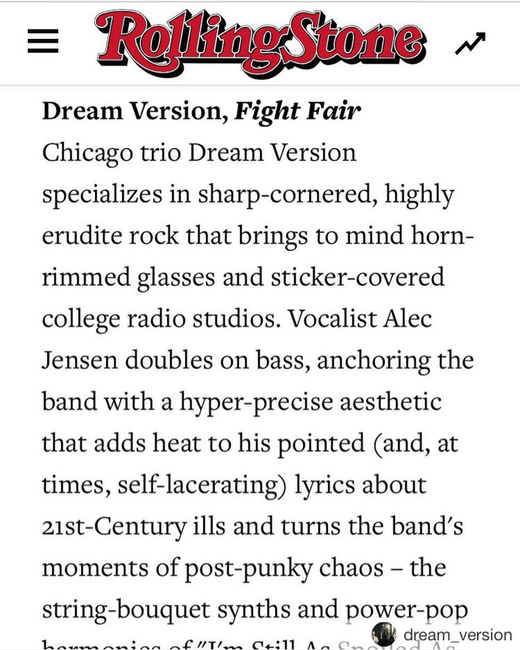 <a href="/RollingStone/">Rolling Stone</a> gave a shoutout to the new record! Come hear us perform it on tour! Starts tonight <a href="/LincolnHall/">Lincoln Hall</a> w/ <a href="/Marrowtweets/">Marrow</a> + more!